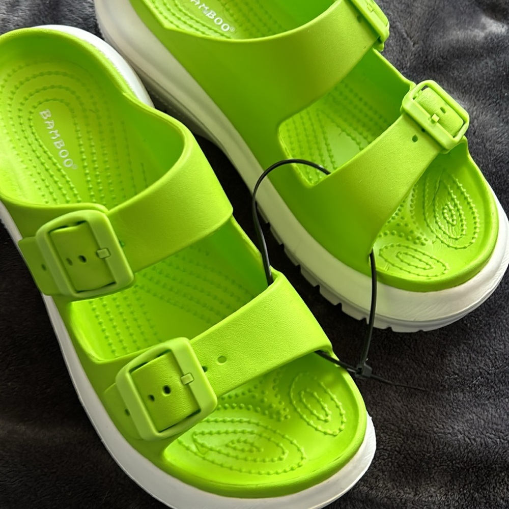 Brand new pair of Bamboo sandals never worn size 39 - Picture 3 of 5